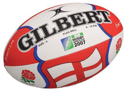 Gilbert World Cup 2007 England Flag Ball.